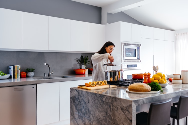 woman in kitchen