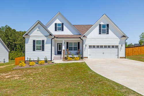 traditional steel garage door