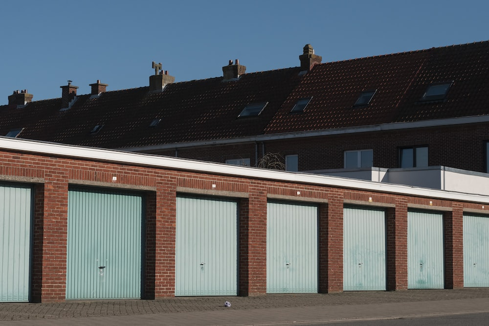 Multiple garage doors in a property