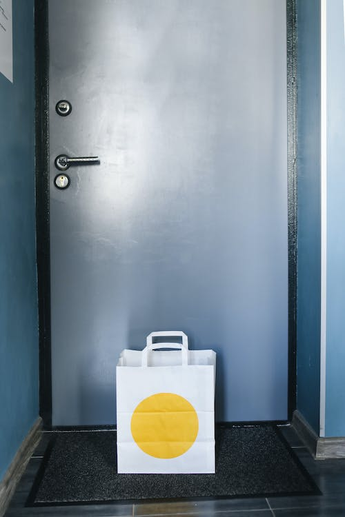 A solid and traditional steel door